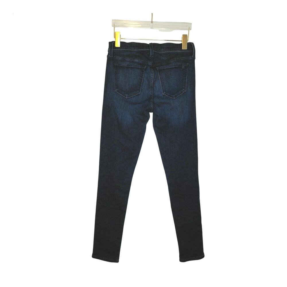 Joe's Jeans The Icon Flawless Mid Rise Skinny Ankle Jeans Dark Wash 28 - Picture 2 of 4